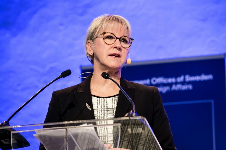H.E. Margot Wallström, Minister for Foreign Affairs, Sweden