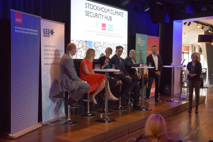 Stockholm Climate Security Hub launch