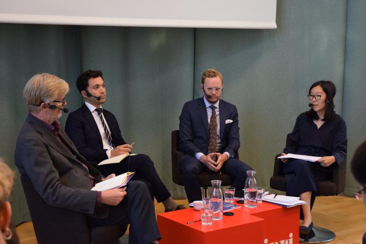 SIPRI panel discussion during 'Security implications of China’s 21st Century Maritime Silk Road' event