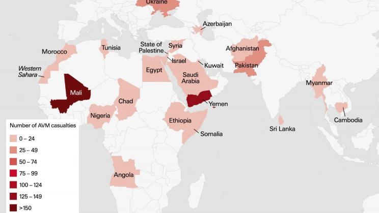GICHD and SIPRI release global report on anti-vehicle mine incidents in 2018