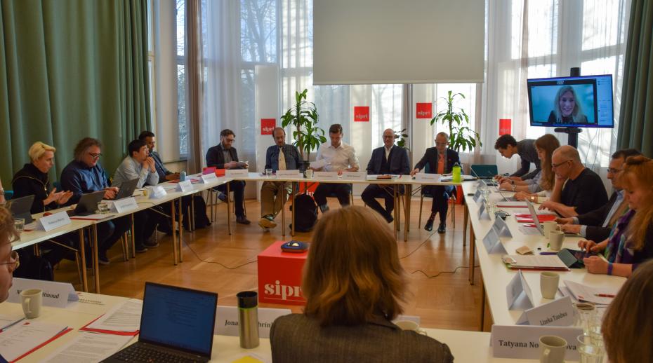 SIPRI hosts expert workshop on risk at the intersection of biological science and technological developments