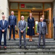 SIPRI hosts the Minister of Foreign Affairs of The Netherlands