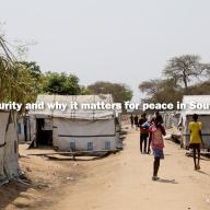 New SIPRI film: ‘Food security and why it matters for peace in South Sudan’