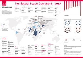Map of multilateral peace oeprations as of May 2017