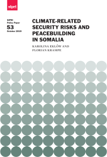 Cover Climate-related security risks and peacebuilding in Somalia