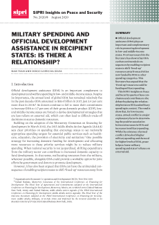 Military Spending and Official Development Assistance in Recipient States: Is there a Relationship?