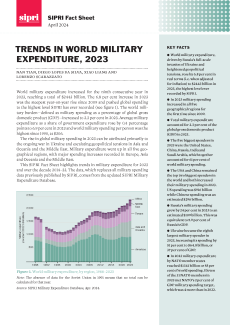 Trends in World Military Expenditure, 2023