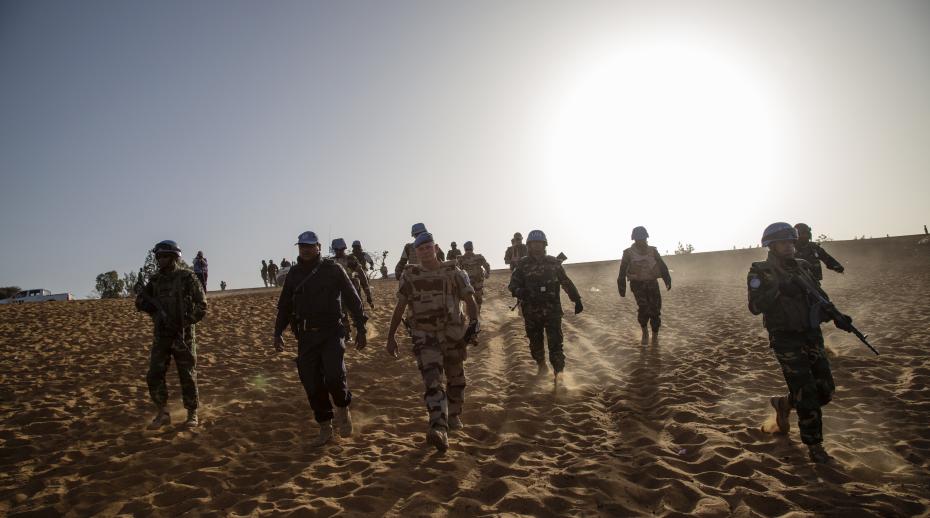 UN Peacekeepers Arrive at Niger Battalion Base in Eastern Mali/UN Photo