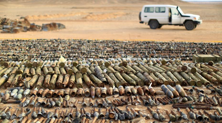 Explosive Remnants of War in post revolution Libya