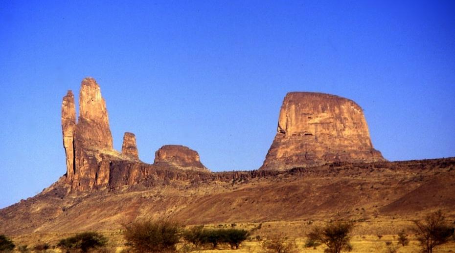 Hombori Mountains in the Mopti region in central Mali