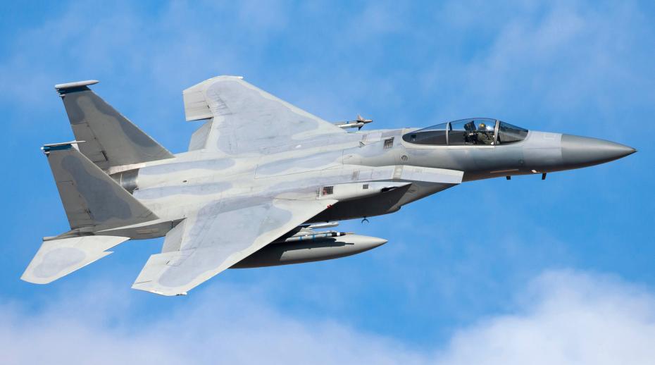 Photo of F-15 fighter jet
