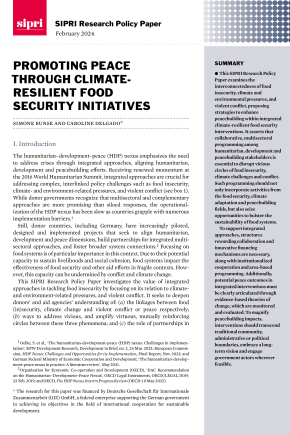 Climate–resilient Food Security Initiatives_cover