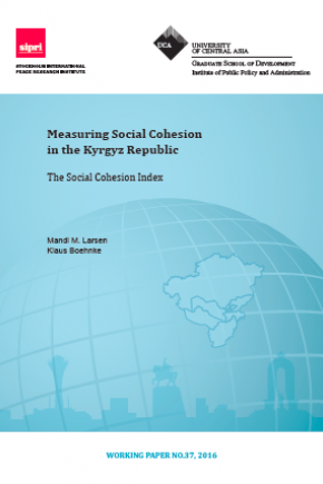 Measuring Social Cohesion in the Kyrgyz Republic: The Social Cohesion Index